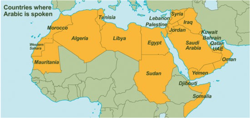 Арабский язык является. Арабский язык страны. В каких странах разговаривают на арабском языке. Арабские государства на карте. Страны говорящие на арабском языке.