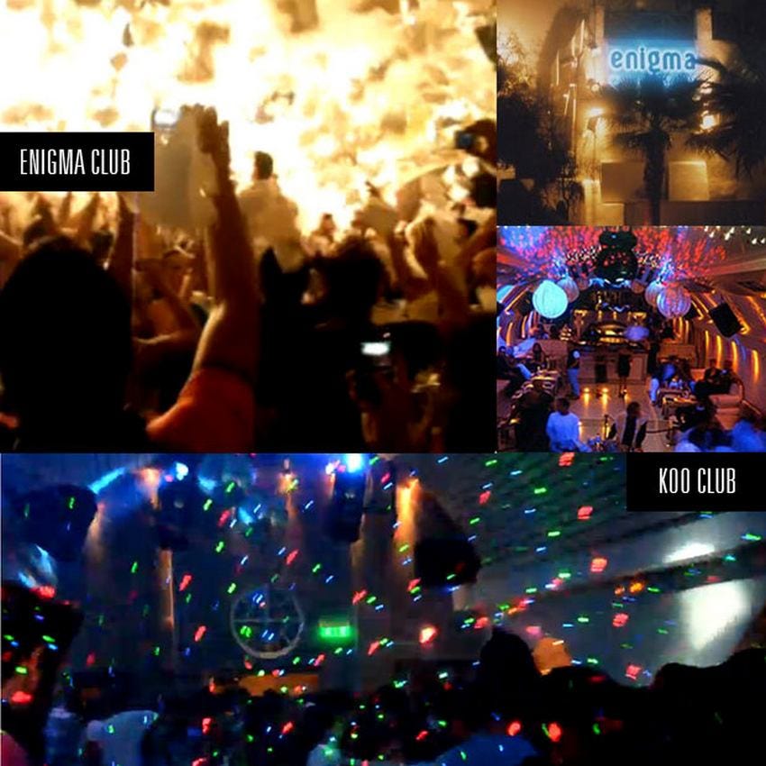 Clubbing in Fira. During the summer months Santorini's…, by Santorini  HolidayCars