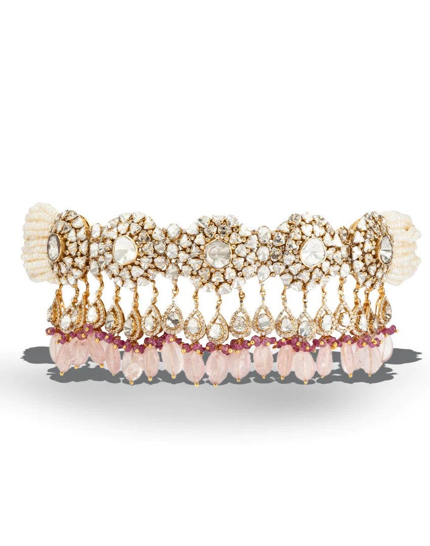 Kundan and sale polki jewellery online