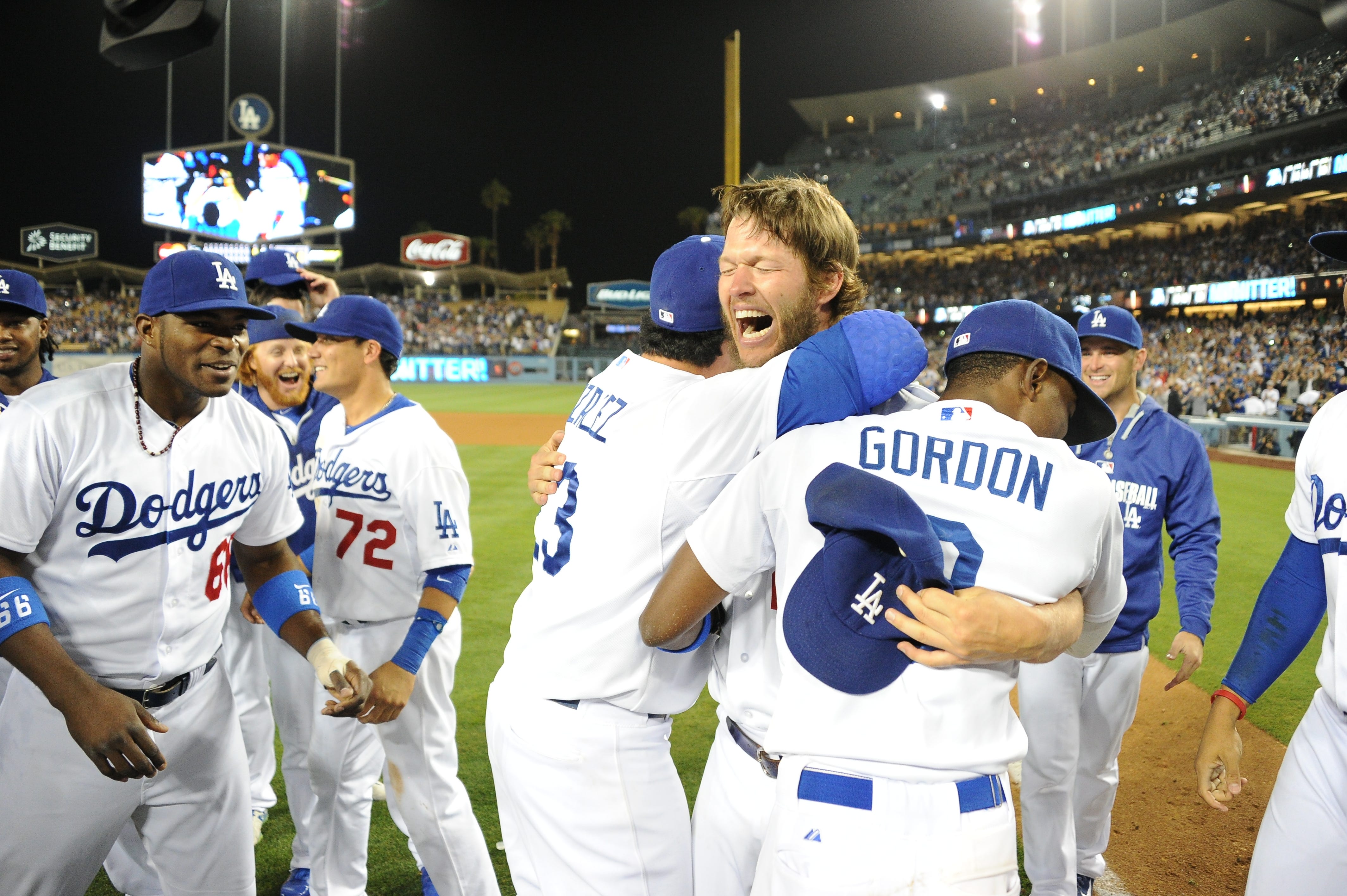 OTD: Clayton Kershaw's no-hitter. Kershaw struck out 15 batters without a…, by Rowan Kavner