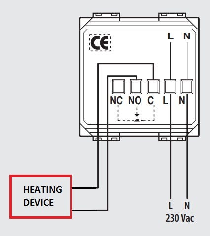 Thermostat — Electronic room thermostat — LivingLight — Bticino, by  Ultra4all