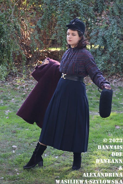 Archive of 2022–2023: Cool winter outfit in style of the