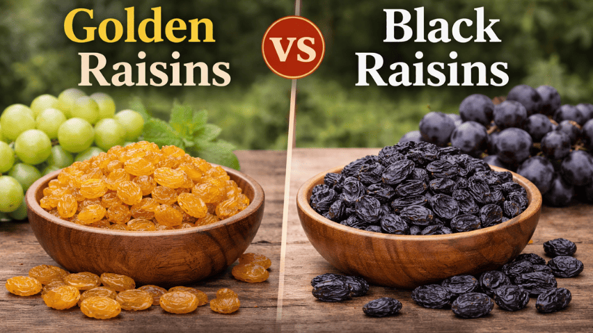 Golden Raisins vs Black Raisins: Which One Is Better for You?