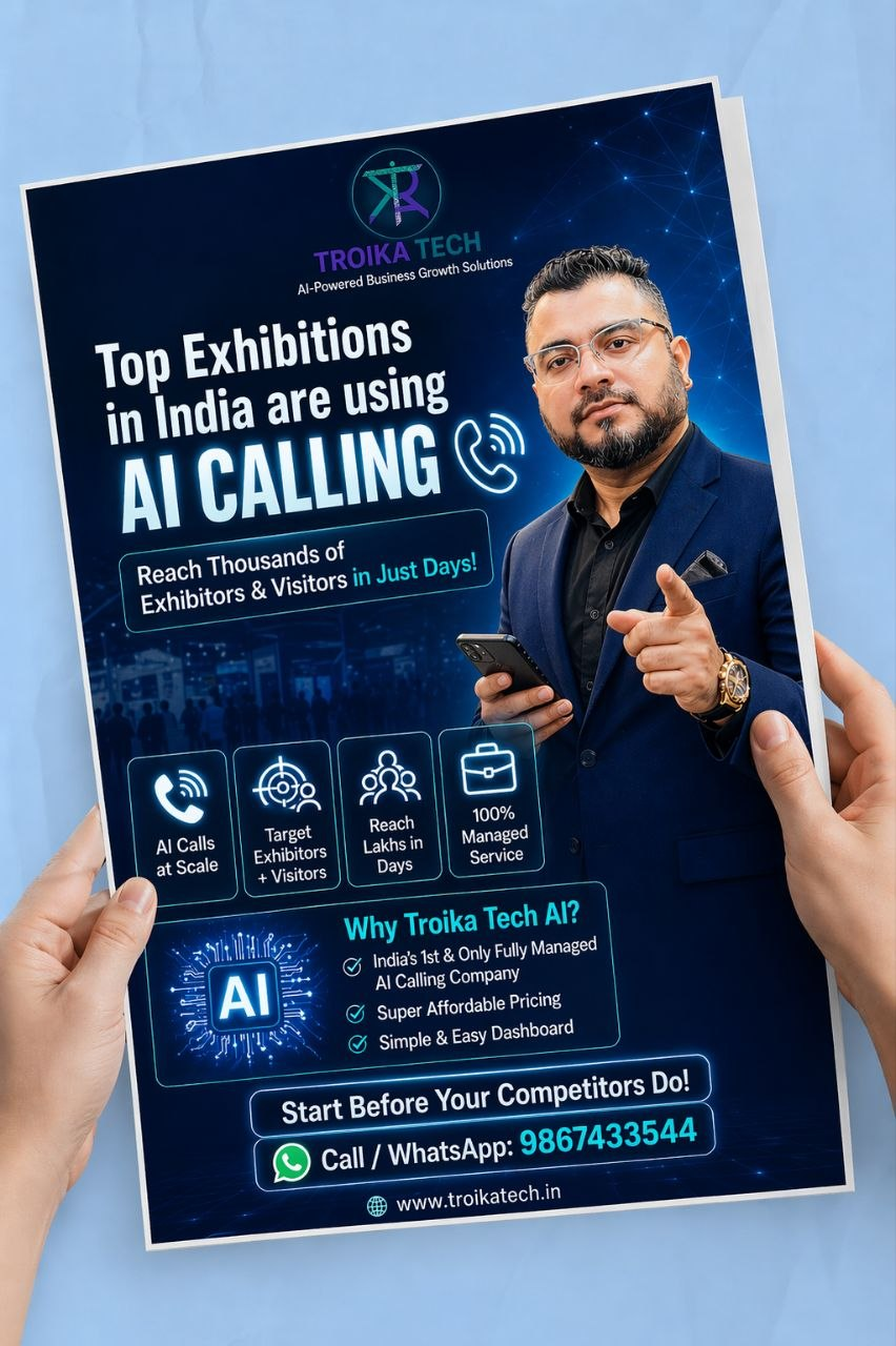 AI Calling for Industrial, Mechanical, Chemical & Engineering Exhibitors and Exhibitions