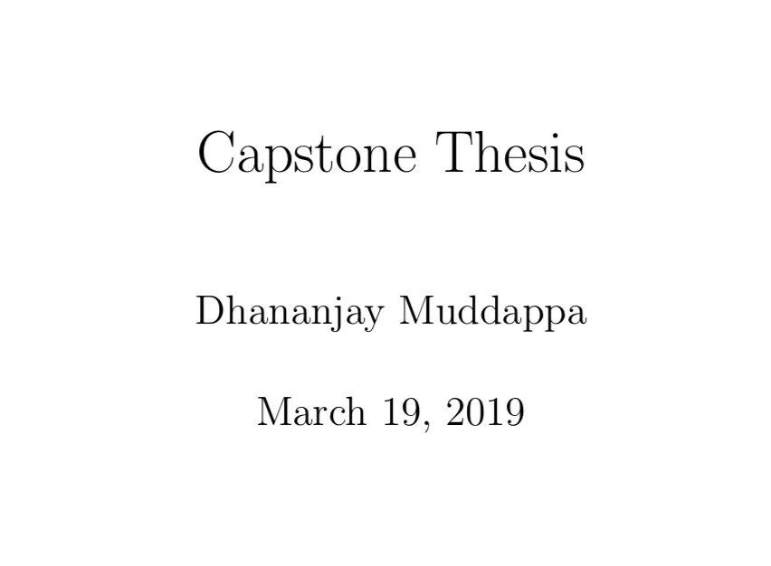 latex thesis declaration page