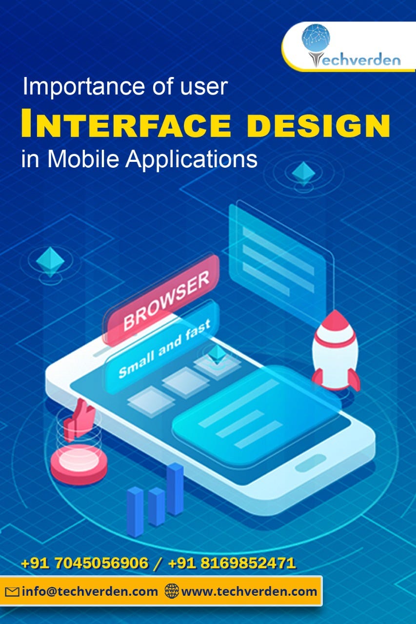 Importance Of User Interface Design In Mobile Applications By Tech