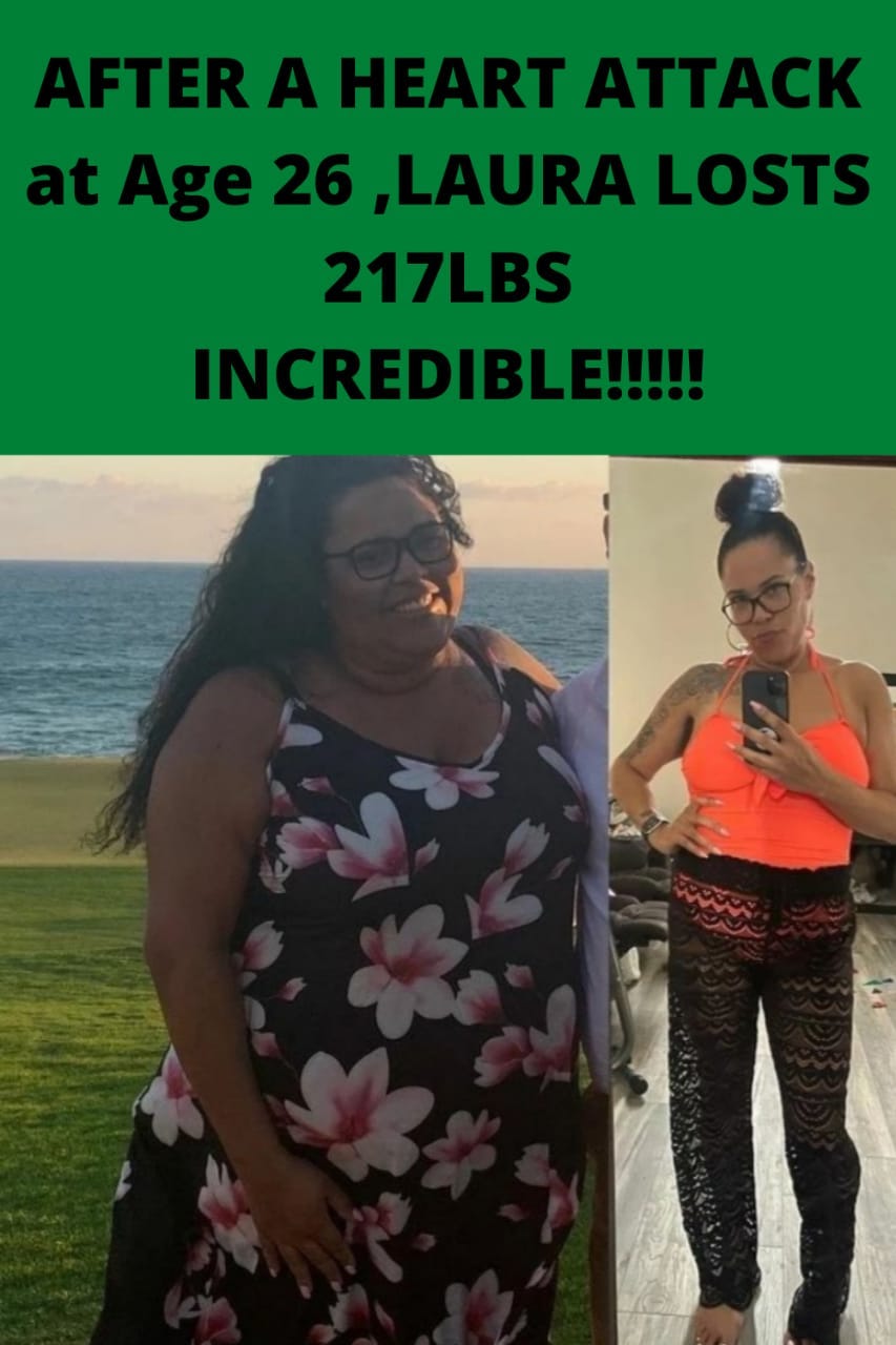 After a Heart Attack at Age 26, This Woman Lost 217 Lbs.; INCREDIBLE(00)
