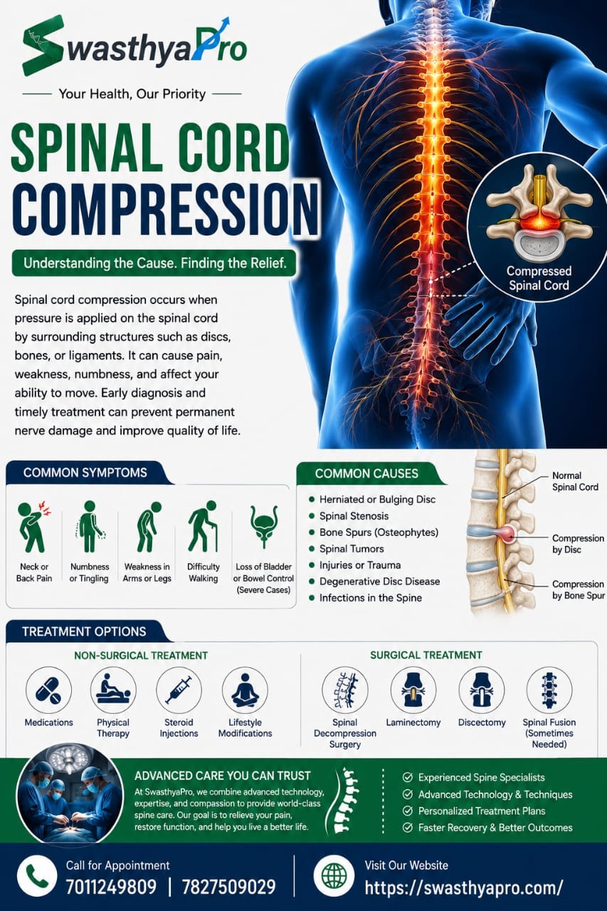 Spinal Cord Compression: Symptoms, Causes, Treatment & Recovery Guide