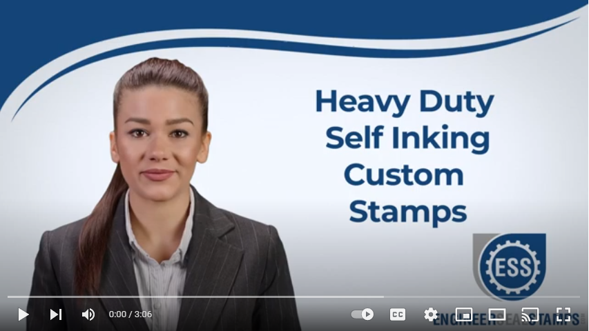 Heavy Duty Custom Stamps - Self Inking