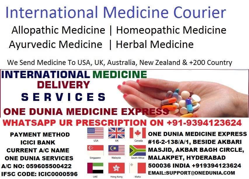 can i send medication from canada to usa