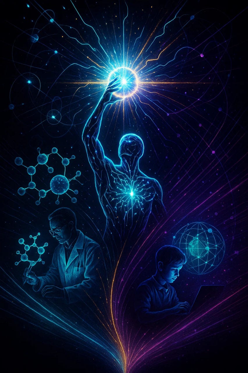 AI: GOD LIKE SAVIOR OR A MONKEY WITH A GRENADE? THE BRUTAL CHOICE: CANCER OR EDUCATION .