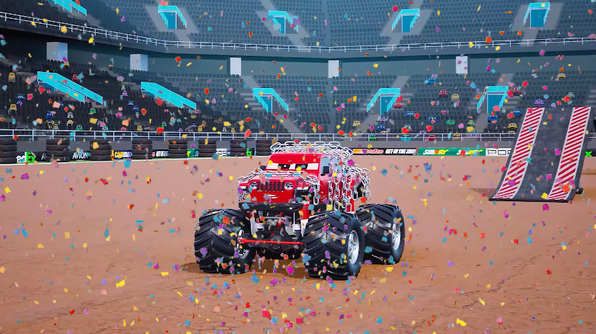 Monster Jam Super Trucks Challenge: Monster Vehicles Backflips Fire Ring Long Jump Highlights 2023