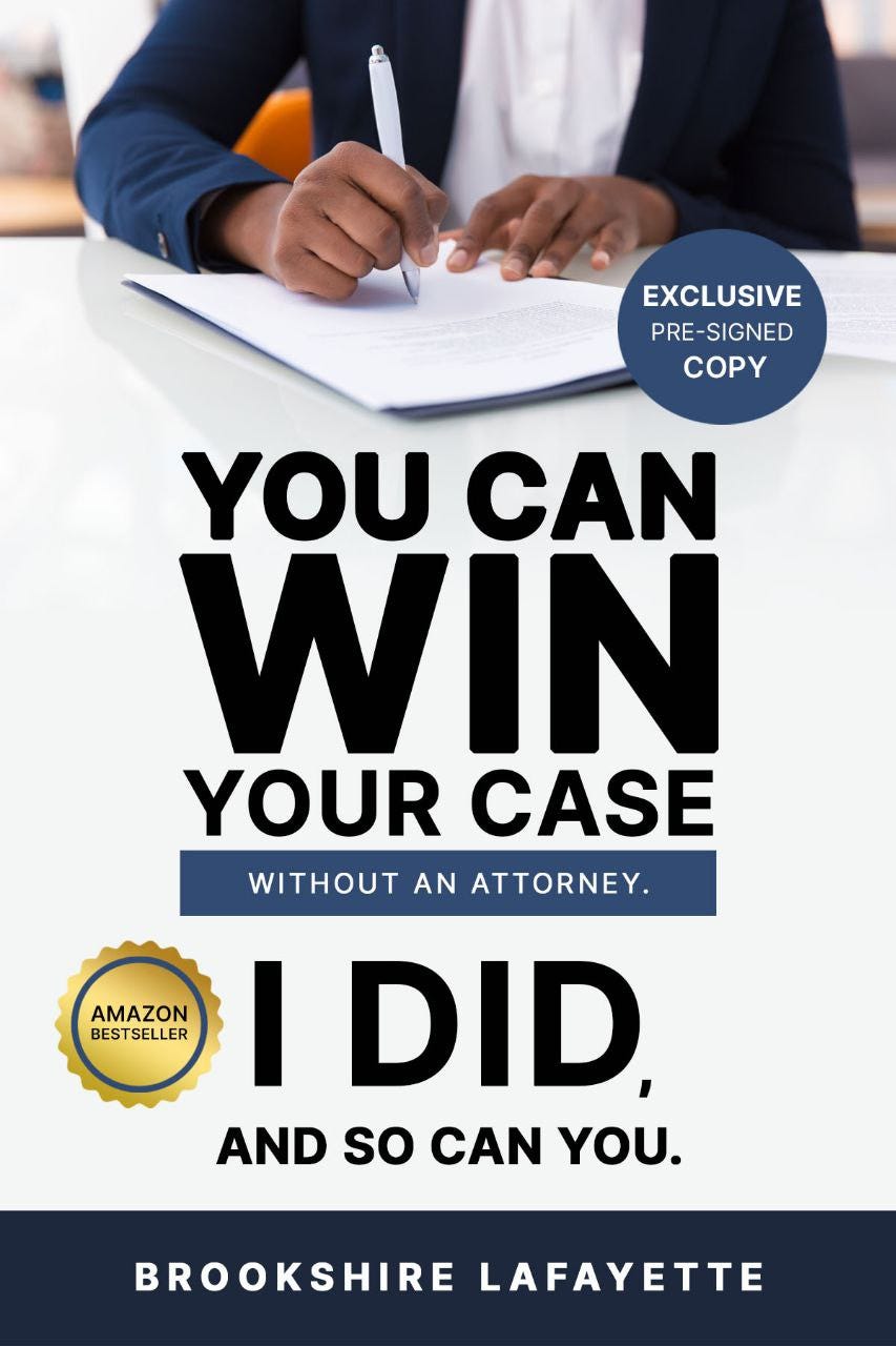 YOU CAN WIN YOUR CASE WITHOUT AN ATTORNEY. I DID, AND SO CAN YOU. Joshblissfiverr Medium