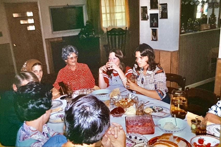 Grandma, cousins, and sisters — oh, my! (Image provided by author)