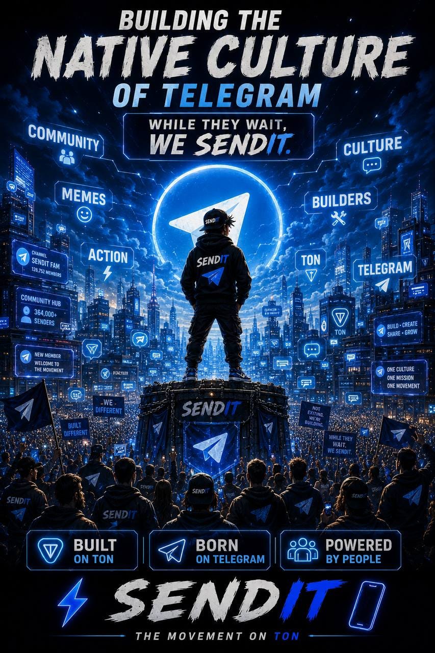 SENDIT: Building the Native Culture of Telegram