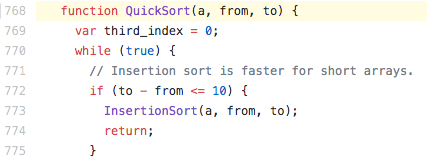 Algoritmos de Ordenação Insertion Sort 