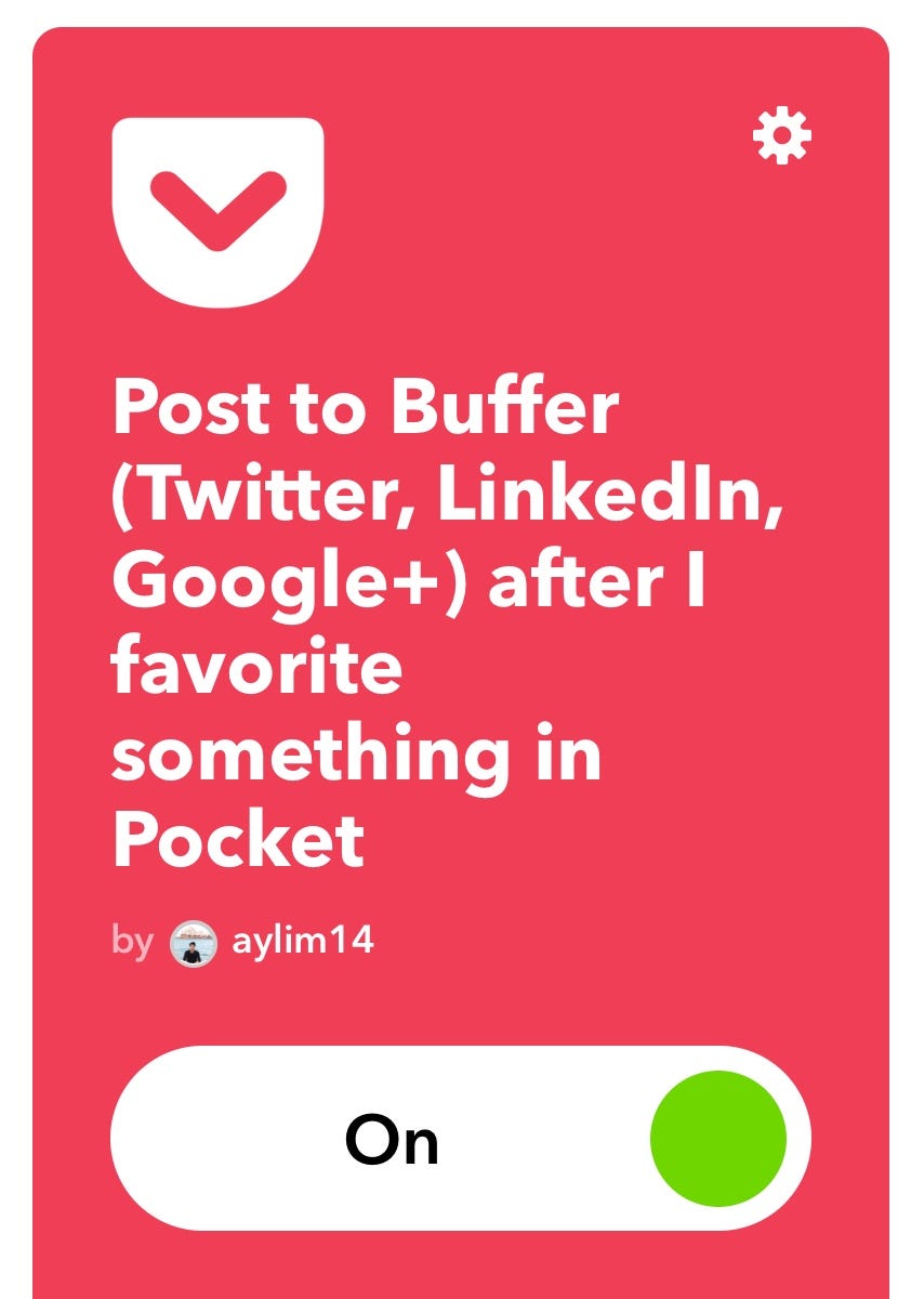 Buffer Integrations - Connect Your Apps with IFTTT