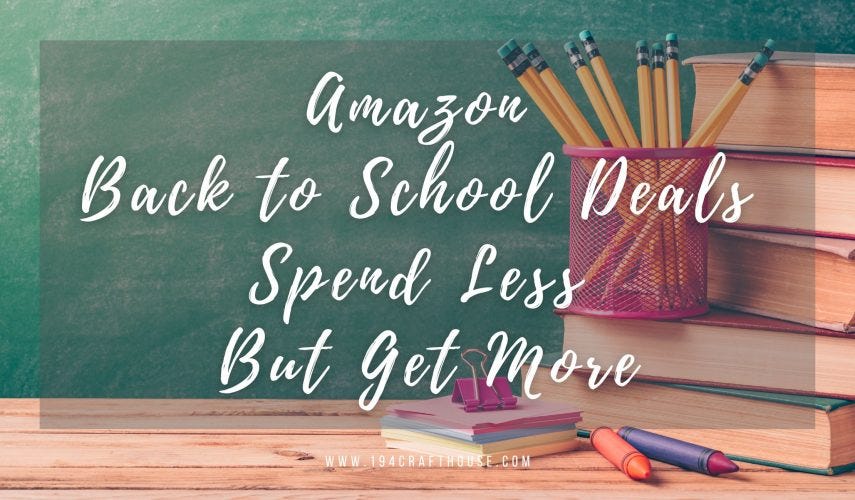 30 Best Amazon Back to School Deals 2022 Spend Less But Get Everything