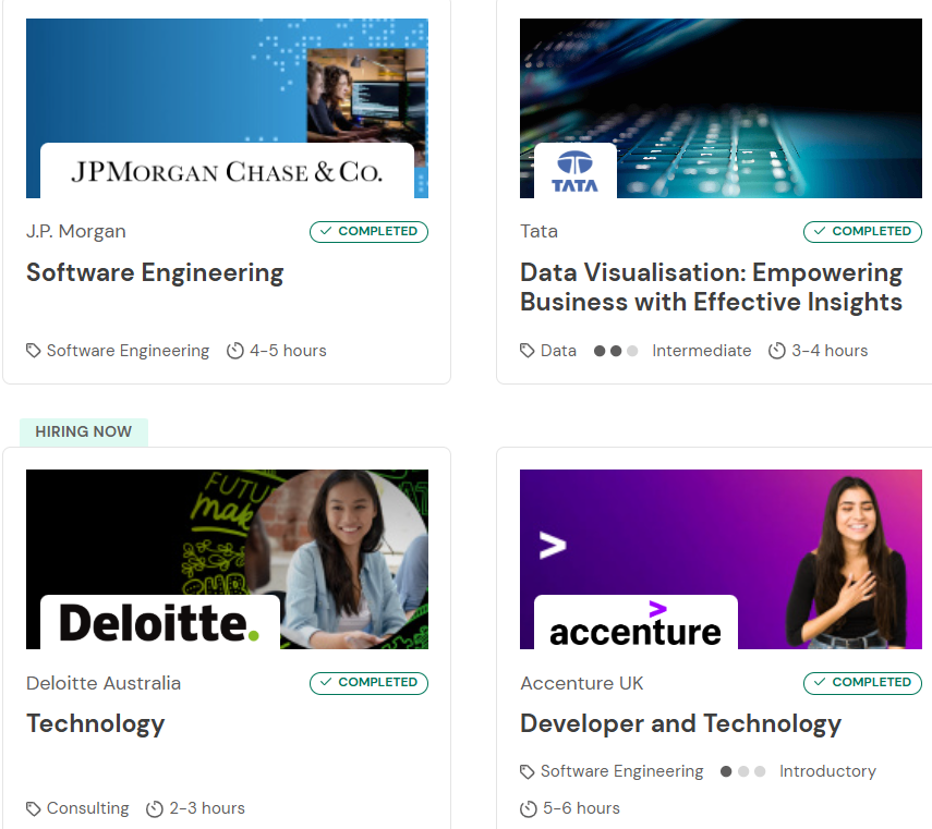 No Pressure, Just Curiosity: My Experience with Virtual Job Simulations ...