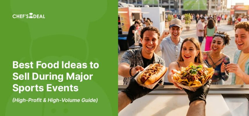 Best Food Ideas to Sell During Major Sports Events (High-Profit & High-Volume Guide)