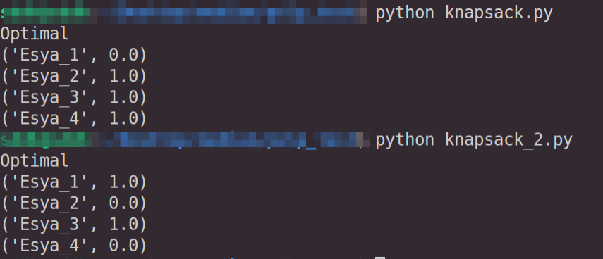 Python ve PuLP ile Integer Programlama: Knapsack Problemi | by Sıddık ...