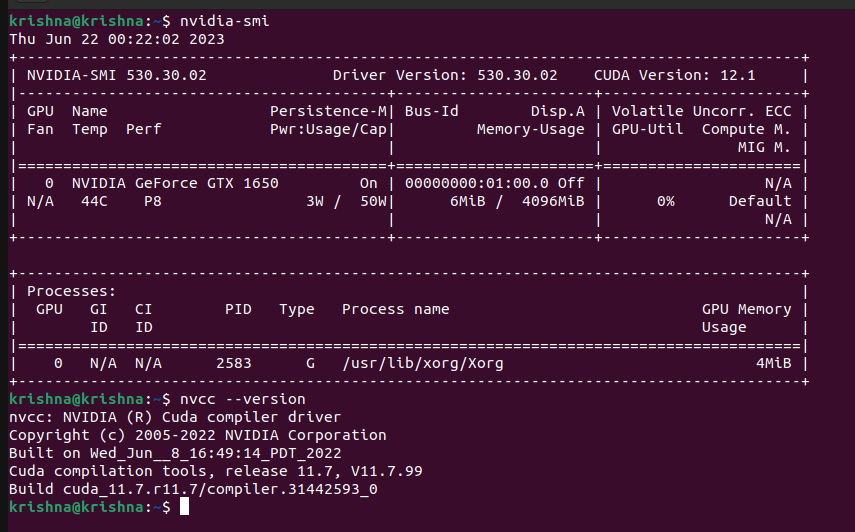 Installing CUDA 11.7 and cuDNN 8.5 in Ubuntu 22.04 for OpenCV A Step