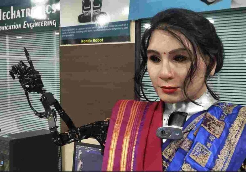 Young Visionary Piyush Khanna Unveils Anushka: India's First  Vedic-Principled Humanoid Robot, Redefining the Future of Human-Robot  Interaction | by Tycoon World | Medium