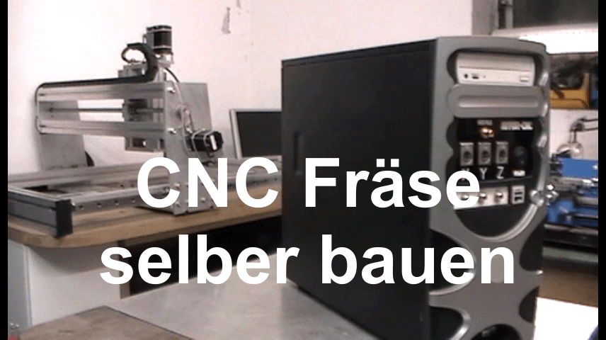 CNC Fräse und seine Steuerelektronik