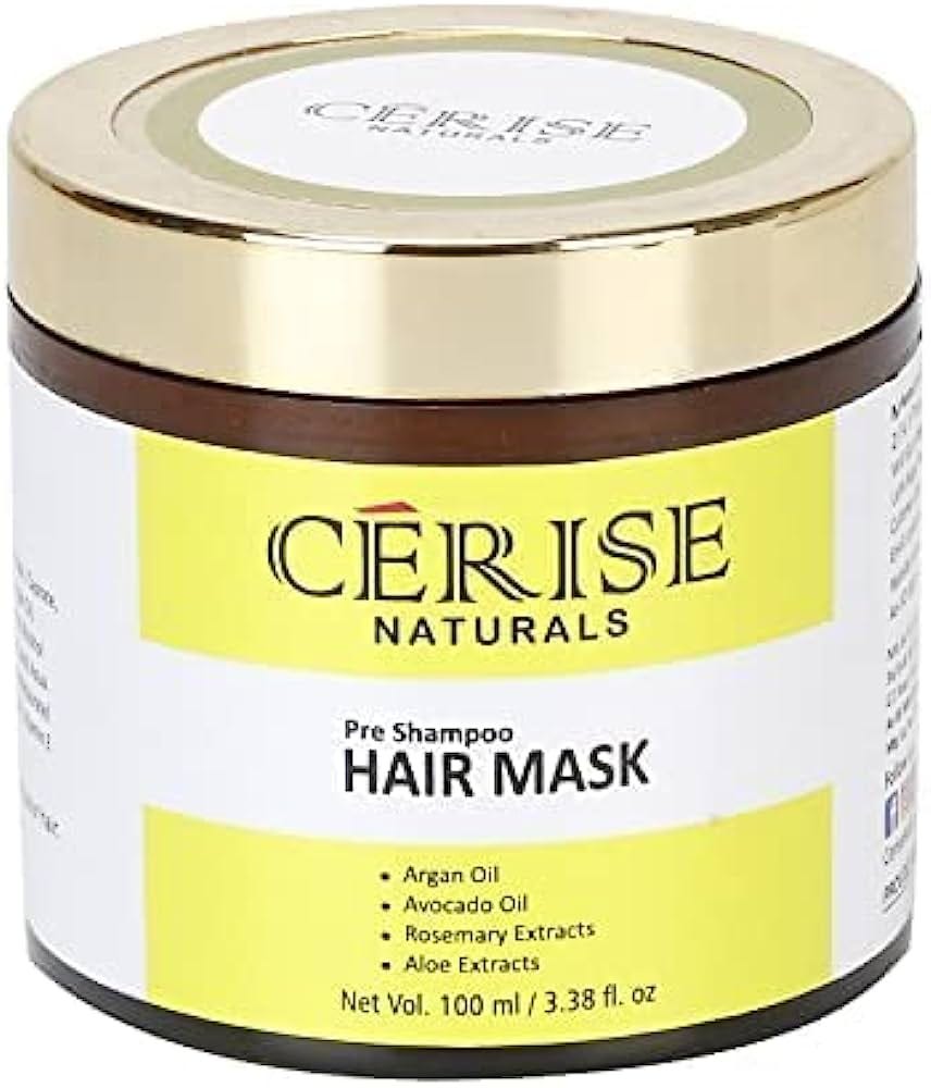 LACTIC ACID PRE SHAMPOO HAIR MASK Cerise Naturals Medium