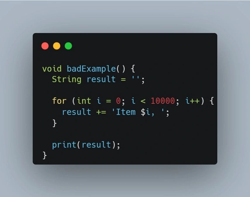 In the Dart language, the String class is an immutable class, meaning