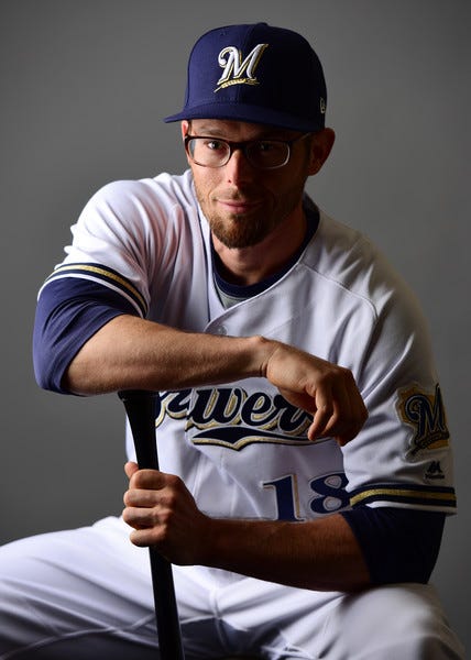 Brewers By the (Jersey) Numbers '17 — #18 Eric Sogard