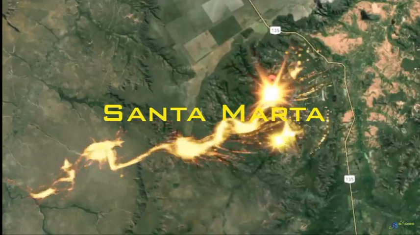 Série: Astroblemas no Brasil — crateras de impacto brasileiras Santa Marta