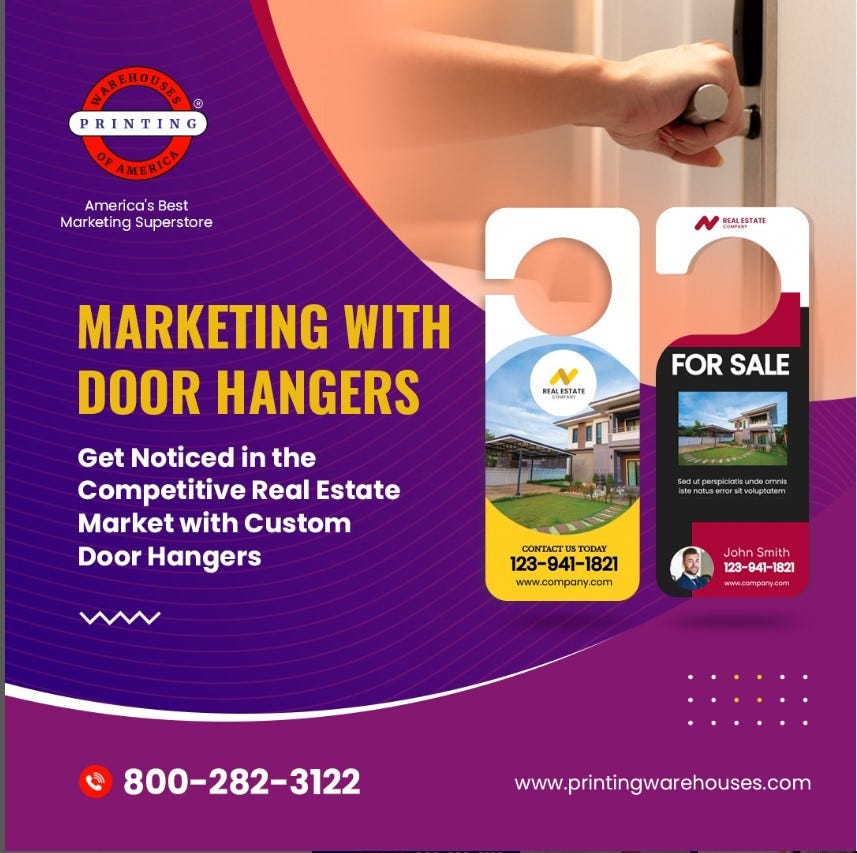 Best Door Hanger Design Services In Florida By Marketing Printingwarehouses Jan 2024 Medium 