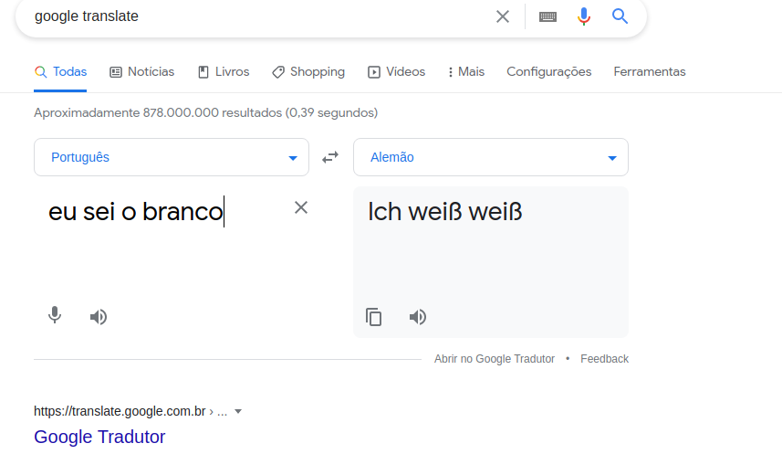 Por que o Google Tradutor não funciona tão bem?