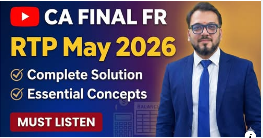 CA Final Financial Reporting — RTP May 2026 | Complete Solution + Concept | By IND AS Guru CA…