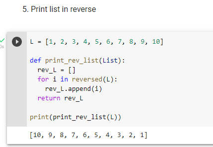 Kontur Kontrakt Sightseeing Use Python to Print Out a List in Reverse | by Tracyrenee | Python in Plain  English