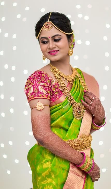 Four attractive blouse designs for your wedding | by Kanjivaram Sari |  Medium