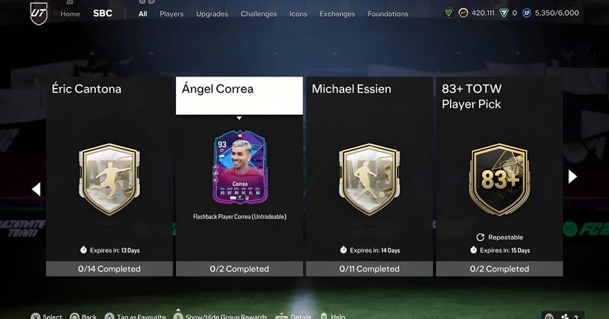 Complete Guide: Flashback Angel Correa SBC - Costs & Rewards | by ...