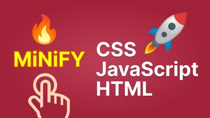 minify css, javascript and html file
