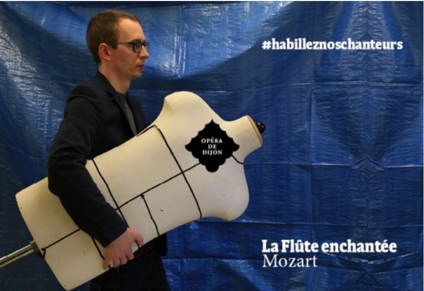 Visuel de présentation de la campagne de mécénat participatif de l’Opéra de Dijon