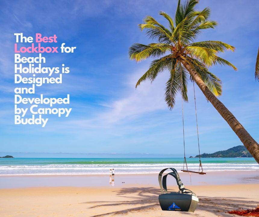 THE BEST LOCKBOX FOR BEACH HOLIDAYS IS DESIGNED AND DEVELOPED by