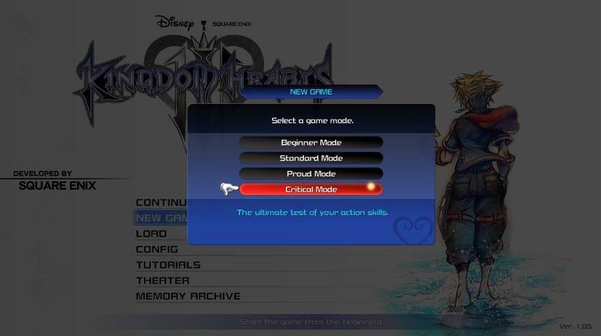 Game Difficulty Levels