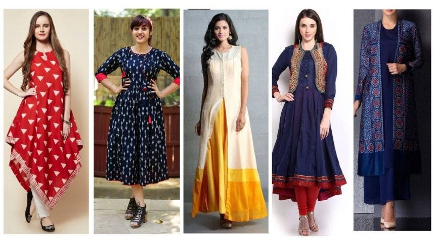 With Trendy and Stylish Kurtis Flaunt Your Style | by Price Desi | Medium