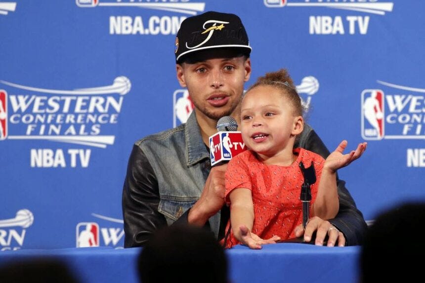 Everything about Riley Curry, daughter of Stephen Curry Sportz 18