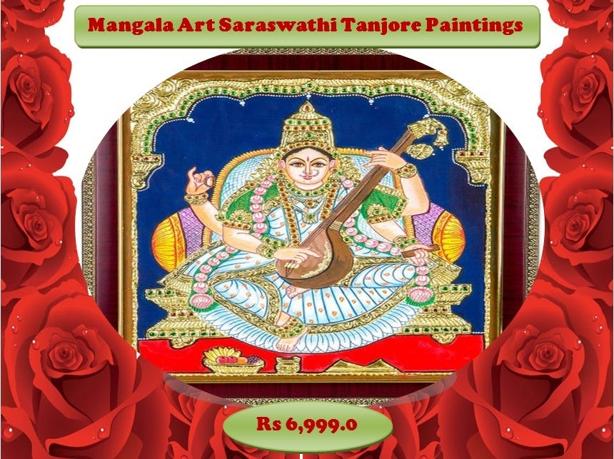 Tanjore Painting And Its History Tanjore Paintings Are Very Different   1*DL9HkeunXAhYa EOJa25fQ 