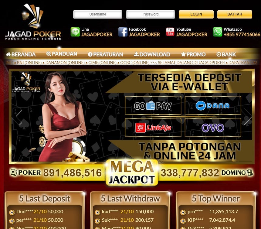 Keuntungan Deposit di Agen Judi Poker Deposit DANA Tanpa Potongan