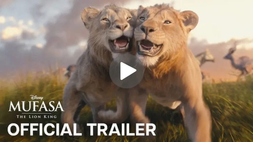 Mufasa: The Lion King Trailer, Disney Reveals The Release Launch Date ...