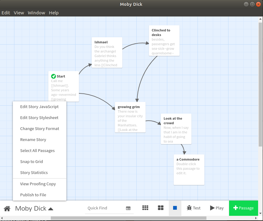 Compile your own CYOA Twine project using Tweego | by Javier M. | Medium