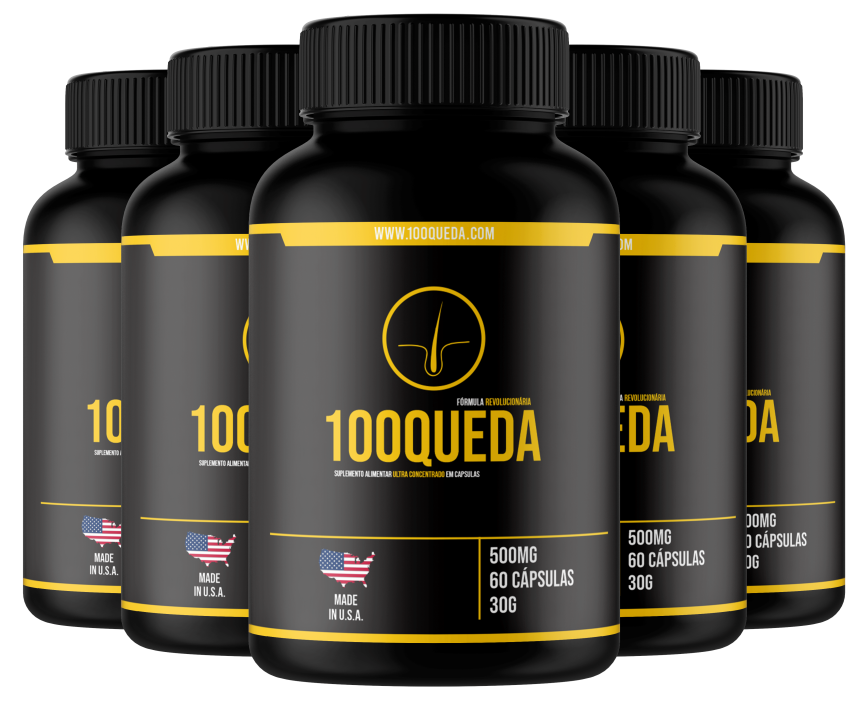 100 Queda Trinoxidil Americano, que trata a queda de cabelo e promete acabar com a calvície, chega…