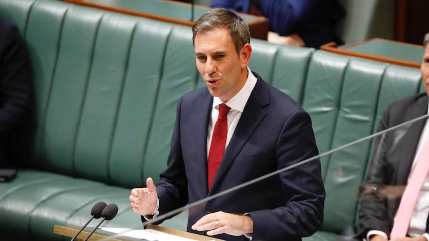 Jim Chalmers has revealed the spending and generating of money in the Australian Government. (Credit: ABC News)
